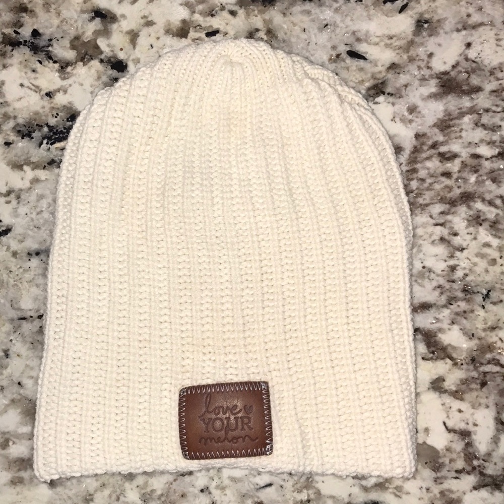 Love Your Melon Cream Beanie